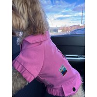 Hunde Jeansjacke - Stilvolle Für Kleine Und Mittelgroße Hunde, Leichte Haustieroberbekleidung, Cooles Hunde-Outfit Frühlings- Sommerabenteuer von YourDogsBusinessCo