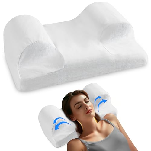 YourFacePillow - Memory Foam Beauty Pillow for Anti Wrinkle, Anti Aging, Acne Treatment, Wrinkle Prevention - Back & Side Sleeper Pillow for Sleeping (Standard) von YourFacePillow