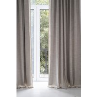 2 Paneel Rustikale Verdunkelungsvorhänge/Vorhänge Für Schlafzimmer Küche Und Cottagecore Leinenvorhänge von YourLovelyHomeStyle