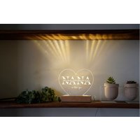 Nana Muttertagsgeschenk | Lampe Geschenk Für Nachtlicht Geschenkidee Personalisiertes von YourNameYourLight