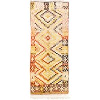 Einzigartiger Kariertes Design Midcentury Tulu Long Runner Teppich, Ideal Für Flur Dekor. 3, 6x8, 6 Ft, Bg232 von YourRugDepot