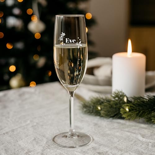 Champagnerglas mit Gravur, Geschenk zur Hochzeit mit Namen und Datum personalisierte Sektgläser (1) von your surprise