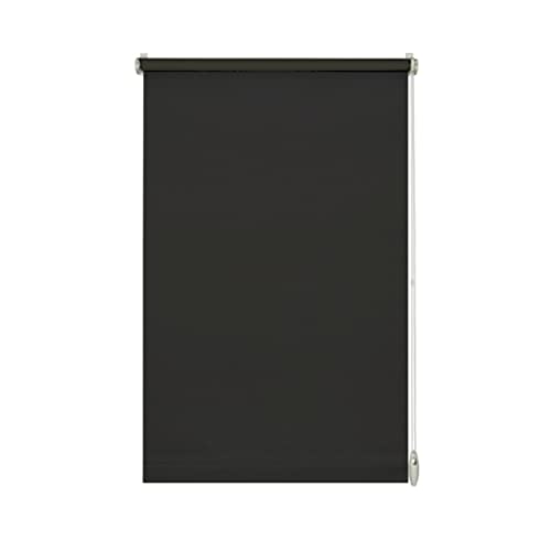 YOURSOL EasyFix Rollo Tone in Anthrazit, 120 x 150 cm, Rollo Ohne Bohren, Klemmfix Rollo, 75% Blickdicht und lichtdurchlässig von Yoursol