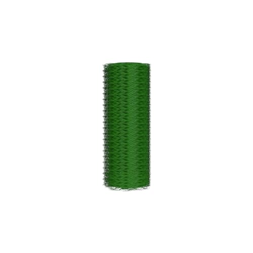 Teichschutz-Zaun Set 25m x 50cm Maschendraht Viereckgeflecht Drahtzaun, Maschendraht Roll Maschendrahtzäune Verhindern Ratten, Eichhörnchen und Vögel, 22 Gauge PVC-Beschichtet Grün von YouseaHome