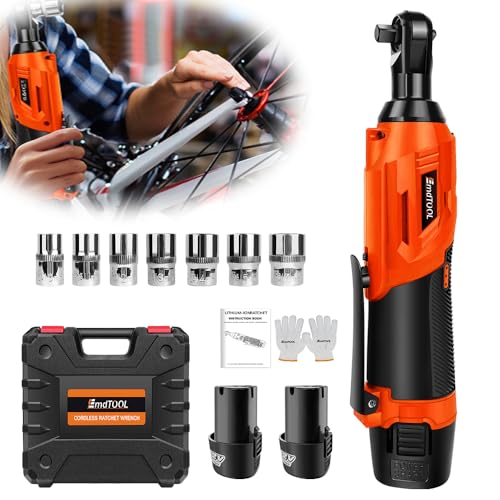 YouseaHome 12V Elektrischer Akku Ratsche 40Ft-lbs verlängerter Akku Ratschenschlüssel-Kit mit 2x2.0Ah Batterien & Schnellladung, Ratschenschlüssel Kit für Autoreparatur, Rohrleitungswartung YouseaHome 12V Elektrischer Akku Ratsche 40Ft-lbs verlängerter Akku Ratschenschlüssel-Kit mit 2x2.0Ah Batterien & Schnellladung, Ratschenschlüssel Kit für Autoreparatur, Rohrleitungswartung von YouseaHome