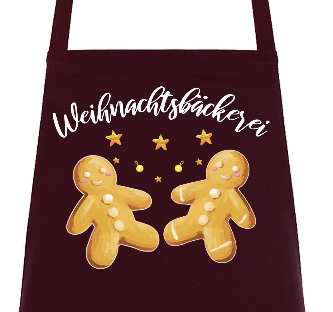 Youth Designz Kochschürze Weihnachtsbäckerei Schürze für Herren & Damen zum Kochen und Backen, mit Plätzchen und Weihnachten Design im Fun-Look Youth Designz Kochschürze Weihnachtsbäckerei Schürze für Herren & Damen zum Kochen und Backen, mit Plätzchen und Weihnachten Design im Fun-Look von Youth Designz