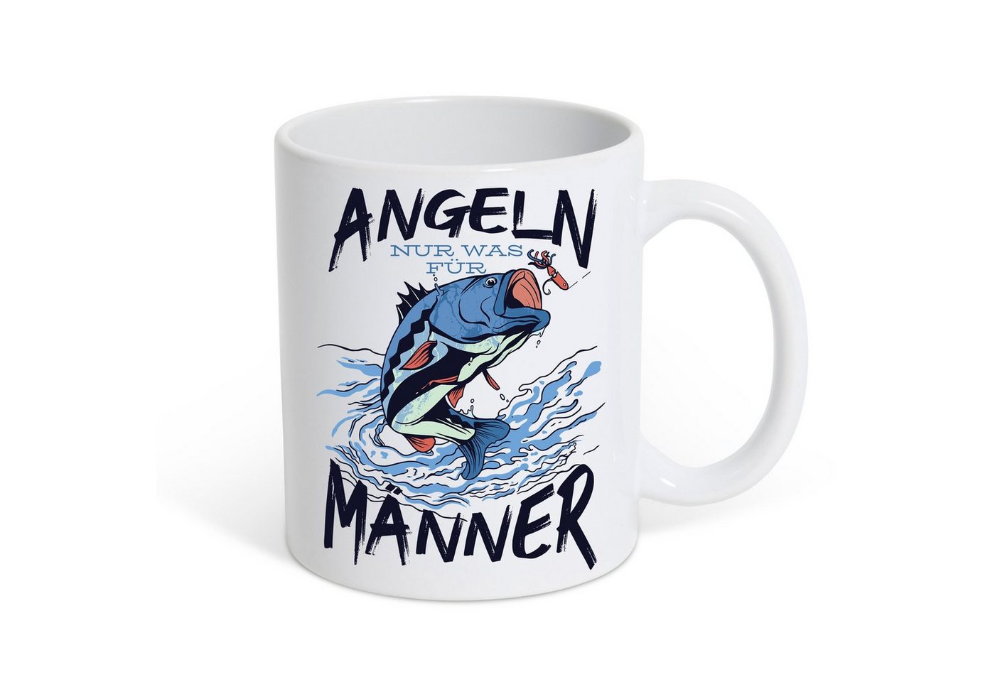 Youth Designz Tasse Angeln Ist Nur Was Für Männer Kaffeetasse Geschenk, Keramik, mit trendigem Print von Youth Designz