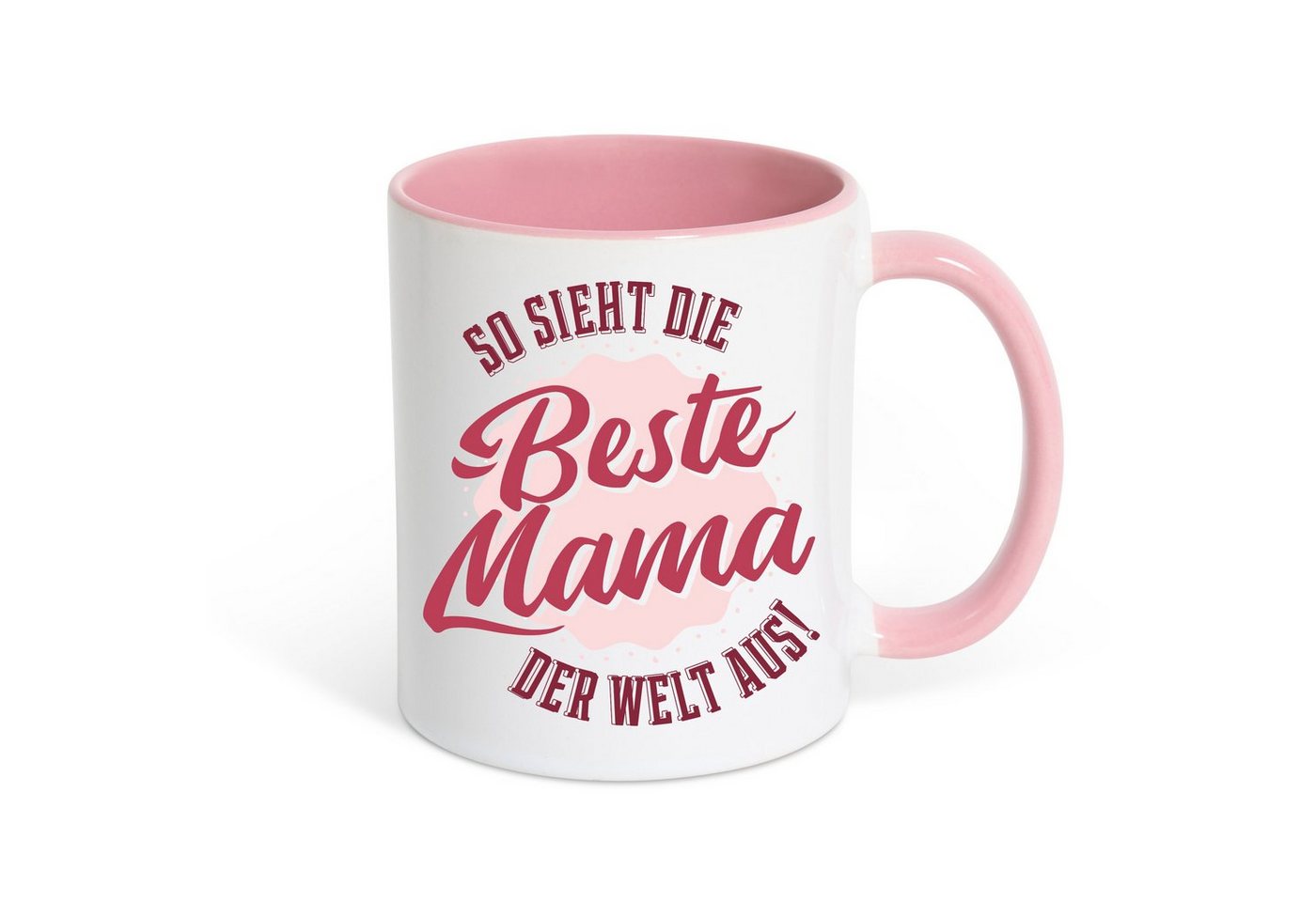 Youth Designz Tasse Beste Mama der Welt Kaffeetasse Geschenk, Keramik, mit liebem Spruch von Youth Designz