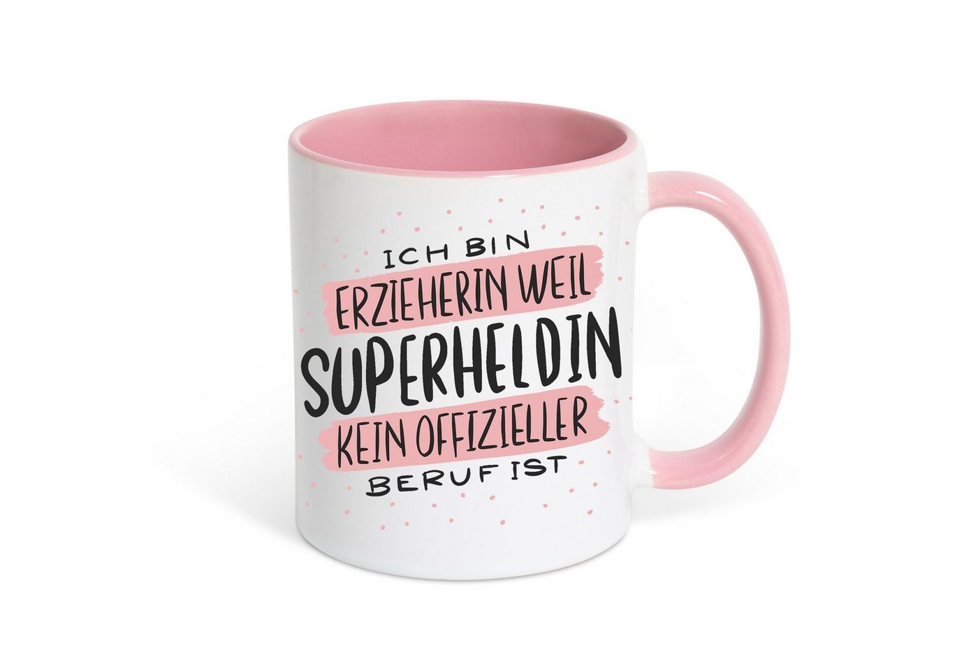 Youth Designz Tasse Erziherin Superheldin Kaffeetasse Geschenk, Keramik, mit lustigem Print von Youth Designz