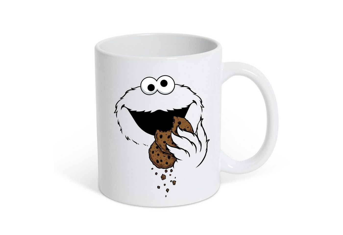 Youth Designz Tasse Kekse-Monster Tasse, Keramik, mit trendigem Print von Youth Designz