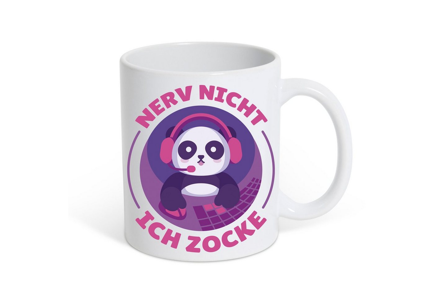 Youth Designz Tasse Nerv Nicht Ich Zocke Kaffeetasse Geschenk, Keramik, mit lustigem Print von Youth Designz