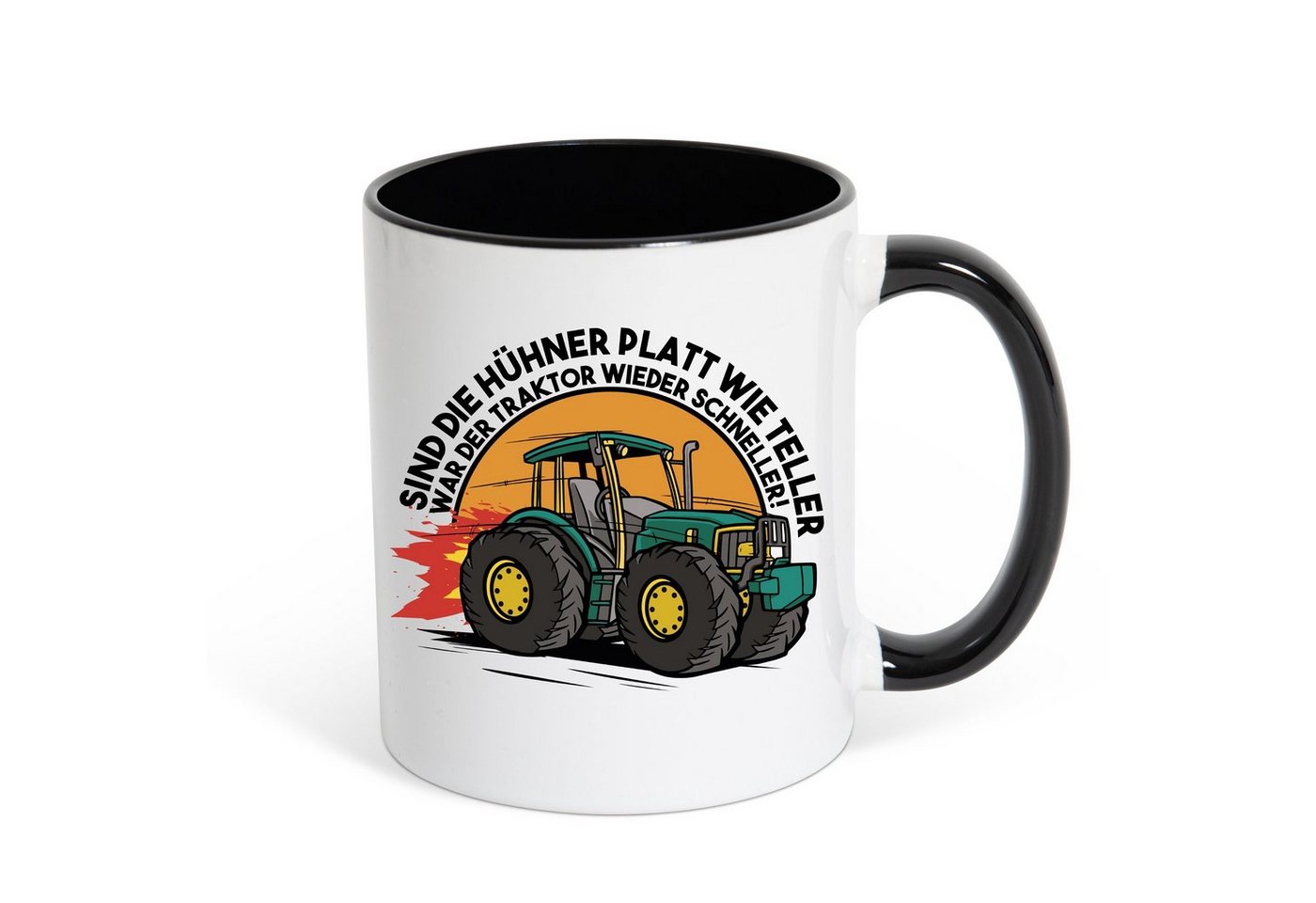 Youth Designz Tasse Traktor Farmer Kaffeetasse Geschenk, Keramik, mit lustigem Motiv von Youth Designz