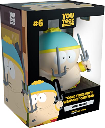 Youtooz Good Times with Weapons Cartman 8,9 cm Vinyl-Figur, Sammlerstück Good Times with Weapons Cartman Figur von Youtooz South Park Collection von Youtooz