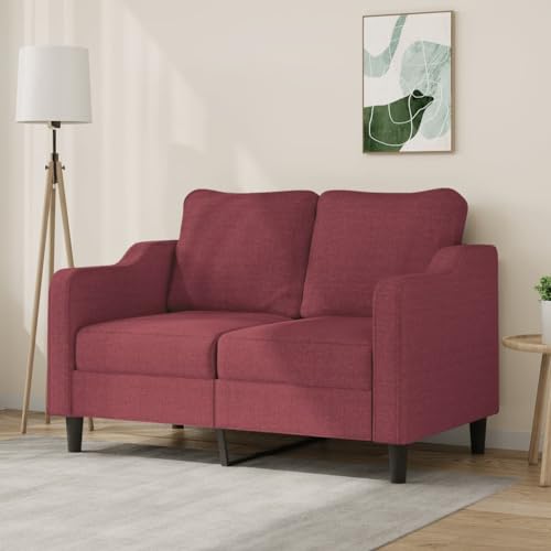 Youuihom 2-Sitzer-Sofa Weinrot 120 cm Stoff Lounge Sofa Outdoor Couch Big Sofa Cauchsofa für Jugendzimmer Wohnzimmer Küchen Balkon Youuihom 2-Sitzer-Sofa Weinrot 120 cm Stoff Lounge Sofa Outdoor Couch Big Sofa Cauchsofa für Jugendzimmer Wohnzimmer Küchen Balkon von Youuihom