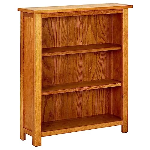 Youuihom Bücherregal aus Massivholz Eiche Braun Schmal 70x22,5x82 cm mit 3 Ablagen Rustikales Design für Wohnzimmer und Arbeitszimmer Youuihom Bücherregal aus Massivholz Eiche Braun Schmal 70x22,5x82 cm mit 3 Ablagen Rustikales Design für Wohnzimmer und Arbeitszimmer von Youuihom