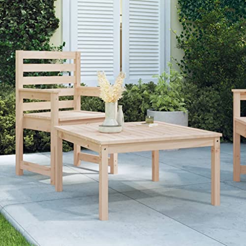Youuihom Gartentisch aus massivem Kiefernholz 82,5 x 82,5 x 45 cm Beistelltisch Outdoor mit Stabiler Tischplatte und rustikalem Design für Garten Terrasse Balkon und Camping Youuihom Gartentisch aus massivem Kiefernholz 82,5 x 82,5 x 45 cm Beistelltisch Outdoor mit Stabiler Tischplatte und rustikalem Design für Garten Terrasse Balkon und Camping von Youuihom