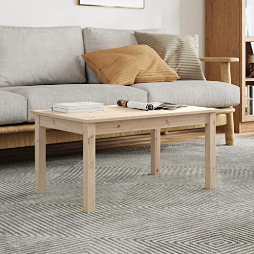 Youuihom Massivholz Couchtisch Beistelltisch Kiefer Natur 80x50x40 cm Kleiner Tisch Wohnzimmertisch mit Stabiler Konstruktion für Couchbereich Youuihom Massivholz Couchtisch Beistelltisch Kiefer Natur 80x50x40 cm Kleiner Tisch Wohnzimmertisch mit Stabiler Konstruktion für Couchbereich von Youuihom