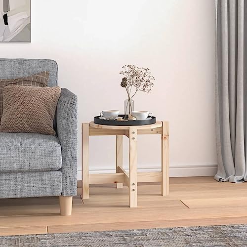 Youuihom Massivholz Couchtisch Ø 52,5 x 45 cm Kiefer Natur Rund Tisch mit rustikaler Optik für Wohnzimmer Beistelltisch Youuihom Massivholz Couchtisch Ø 52,5 x 45 cm Kiefer Natur Rund Tisch mit rustikaler Optik für Wohnzimmer Beistelltisch von Youuihom