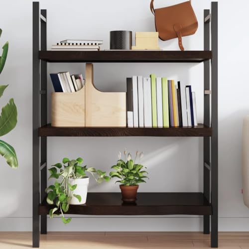 Youuihom Massivholz Wandregal Eiche Dunkelbraun 80x60 cm Schwebendes Regal mit Naturkante Handgefertigt für Wohnzimmer Bad Küche Wanddeko Youuihom Massivholz Wandregal Eiche Dunkelbraun 80x60 cm Schwebendes Regal mit Naturkante Handgefertigt für Wohnzimmer Bad Küche Wanddeko von Youuihom