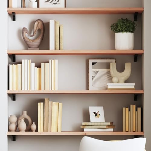 Youuihom Massivholz Wandregal Eiche Unbehandelt 80x30x2 cm mit Naturkante Schwebendes Regalbrett für Wanddecor Bücher Deko Wohnzimmer Küche Badezimmer Youuihom Massivholz Wandregal Eiche Unbehandelt 80x30x2 cm mit Naturkante Schwebendes Regalbrett für Wanddecor Bücher Deko Wohnzimmer Küche Badezimmer von Youuihom
