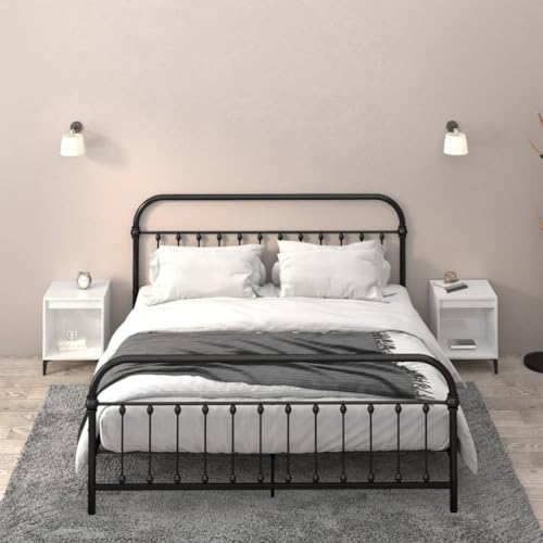 Youuihom Nachttisch Hochglanz Weiß 40 x 35 x 50 cm Moderner Nachttisch mit Stauraum aus Holzwerkstoff und Metall Stabil und Langlebig für Schlafzimmer und Wohnzimmer Youuihom Nachttisch Hochglanz Weiß 40 x 35 x 50 cm Moderner Nachttisch mit Stauraum aus Holzwerkstoff und Metall Stabil und Langlebig für Schlafzimmer und Wohnzimmer von Youuihom