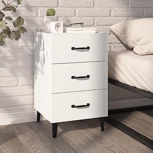 Youuihom Nachttisch Weiß 40x40x66 cm Holzwerkstoff Nachtkommode Beistelltisch Couch Nachttisch Klein Sideboard Wohnzimmer für Balkon Schlafzimmer Bad Wohnzimmer Youuihom Nachttisch Weiß 40x40x66 cm Holzwerkstoff Nachtkommode Beistelltisch Couch Nachttisch Klein Sideboard Wohnzimmer für Balkon Schlafzimmer Bad Wohnzimmer von Youuihom