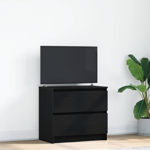 Youuihom TV-Schrank Schwarz 60x35x54 cm Holzwerkstoff Fernseher Schrank Tv Ständer Buffetschrank Sideboard Tv Lowboard für Schlafzimmer Inneres Wohnstube Flur Youuihom TV-Schrank Schwarz 60x35x54 cm Holzwerkstoff Fernseher Schrank Tv Ständer Buffetschrank Sideboard Tv Lowboard für Schlafzimmer Inneres Wohnstube Flur von Youuihom