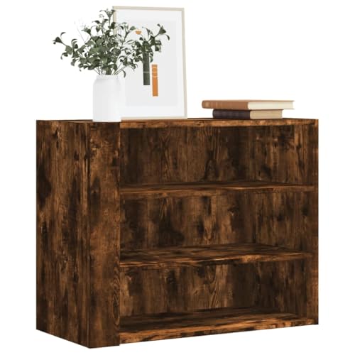 Youuihom Wandregal Räuchereiche 3 Ablagen Holzwerkstoff 75x35x60 cm Wandmontage Regal für Wohnzimmer Küche Bad Bücherregal Deko Youuihom Wandregal Räuchereiche 3 Ablagen Holzwerkstoff 75x35x60 cm Wandmontage Regal für Wohnzimmer Küche Bad Bücherregal Deko von Youuihom