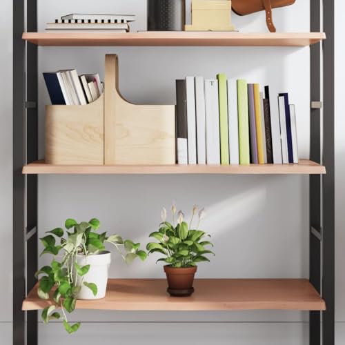 Youuihom Wandregal aus Massivholz Eiche Hellbraun 80x40x2 cm Rustikales Design Handgefertigt mit Naturkante für Wohnzimmer Bad Küche Bücherregal Youuihom Wandregal aus Massivholz Eiche Hellbraun 80x40x2 cm Rustikales Design Handgefertigt mit Naturkante für Wohnzimmer Bad Küche Bücherregal von Youuihom