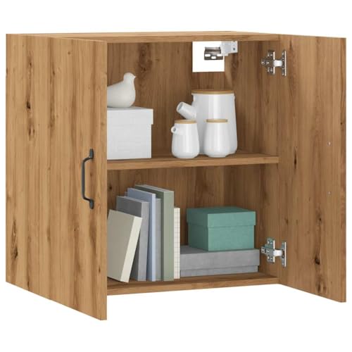 Youuihom Wandschrank Hängeschrank Artisan-Eiche Holzwerkstoff 60x31x60 cm Moderner Aufbewahrungsschrank für Badezimmer Küche Wohnzimmer Platzsparend und Robust Youuihom Wandschrank Hängeschrank Artisan-Eiche Holzwerkstoff 60x31x60 cm Moderner Aufbewahrungsschrank für Badezimmer Küche Wohnzimmer Platzsparend und Robust von Youuihom