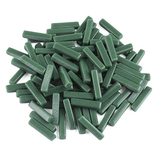 Youway Style Mosaikfliesen zum Basteln, Großpackung, 150 g, grüne Streifen, Formen, Mosaik-Glasstücke, Glasmosaik, Garten-Bastelset Youway Style Mosaikfliesen zum Basteln, Großpackung, 150 g, grüne Streifen, Formen, Mosaik-Glasstücke, Glasmosaik, Garten-Bastelset von Youway Style