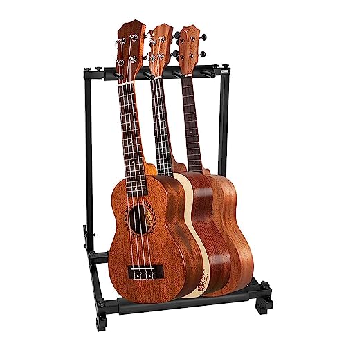 Youyijia 3-Fach Gitarrenständer Faltbar Tragbar Multistand Gitarrenstativ Multi-Gitarrenständer 3 Halterungen Polsterung für Akustikgitarre Westerngitarre E-Gitarren Youyijia 3-Fach Gitarrenständer Faltbar Tragbar Multistand Gitarrenstativ Multi-Gitarrenständer 3 Halterungen Polsterung für Akustikgitarre Westerngitarre E-Gitarren von Youyijia