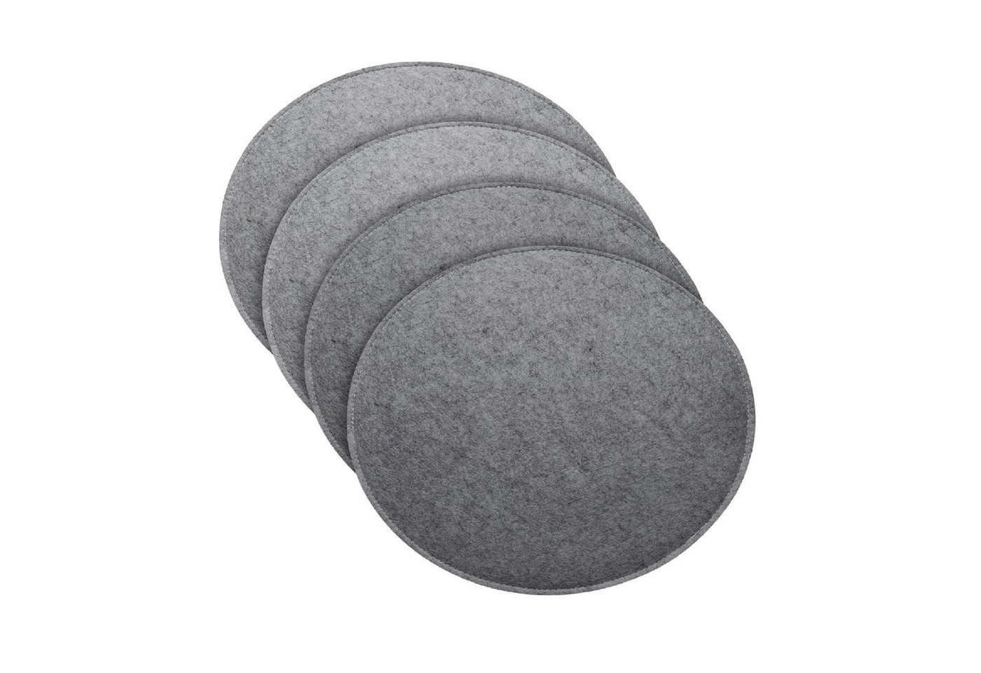 Youyijia Anti-Rutsch-Pad Set of 4 Chair Cushions, Round Felt Seat Cushions, 35 cm Youyijia Anti-Rutsch-Pad Set of 4 Chair Cushions, Round Felt Seat Cushions, 35 cm von Youyijia