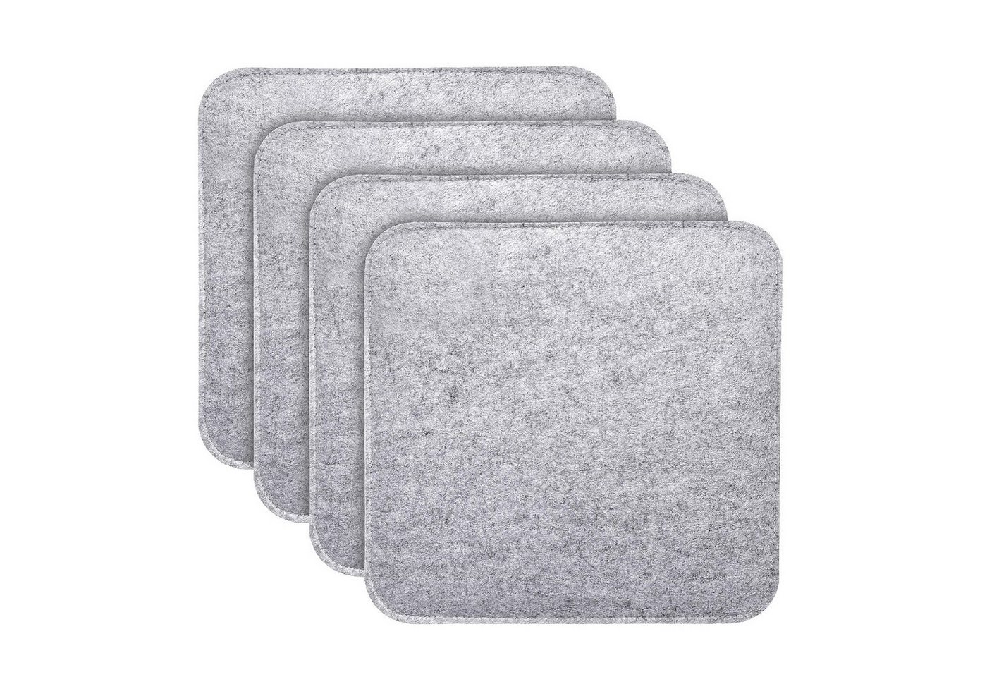 Youyijia Anti-Rutsch-Pad Set of 4 Chair Cushions, Square Felt Seat Cushions, 35 x 35 cm Youyijia Anti-Rutsch-Pad Set of 4 Chair Cushions, Square Felt Seat Cushions, 35 x 35 cm von Youyijia