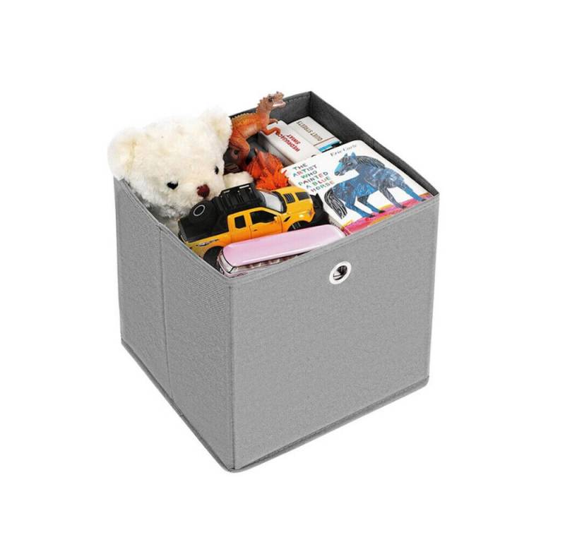 Youyijia Aufbewahrungsbox 4 Stück Faltbox Faltbare Aufbewahrungsbox 32x32x32cm Stoffbox von Youyijia