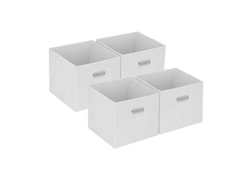 Youyijia Aufbewahrungsbox Set of 8 Storage Boxes, Folding Box, 32 x 32 x 32 cm von Youyijia