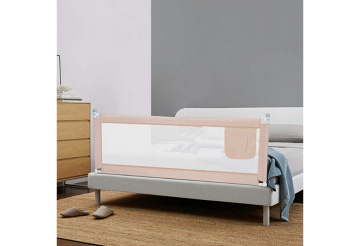 Youyijia Bettgestell Baby Bettgitter 200x68cm Kinder Bettschutzgitter Youyijia Bettgestell Baby Bettgitter 200x68cm Kinder Bettschutzgitter von Youyijia