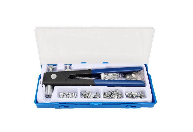 Youyijia Blindnietzange 86-teiliges Nietmuttern-Set M3-M8 Stahlnietzange Nietzangen von Youyijia