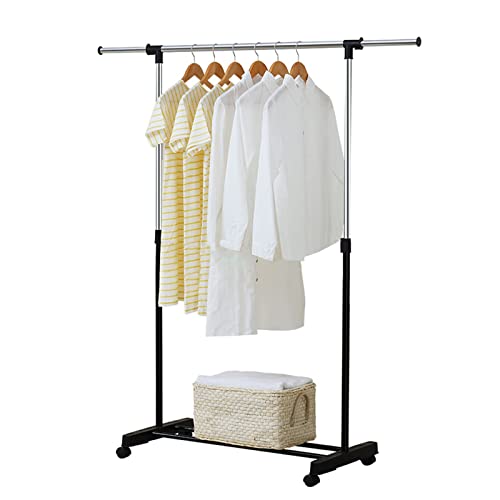 Youyijia Kleiderständer Kleiderwagen Verstellbare mit Rollen Garderobenständer Wäscheständer Rollschrank Youyijia Kleiderständer Kleiderwagen Verstellbare mit Rollen Garderobenständer Wäscheständer Rollschrank von Youyijia