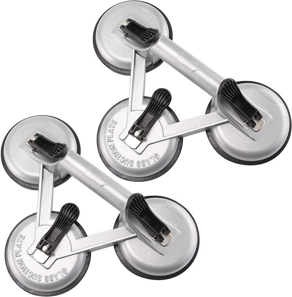Youyijia Saugnapfträger 2 Stück Glassauger 150kg Vakuum Saugheber 118mm vakuumheber Youyijia Saugnapfträger 2 Stück Glassauger 150kg Vakuum Saugheber 118mm vakuumheber von Youyijia