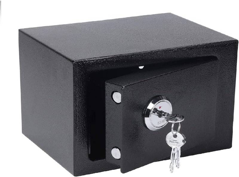 Youyijia Schlüsseltresor Tresor Safe Möbeltresor 6.4L Tresor für Zuhause 23x17x17cm Safe Tresor von Youyijia