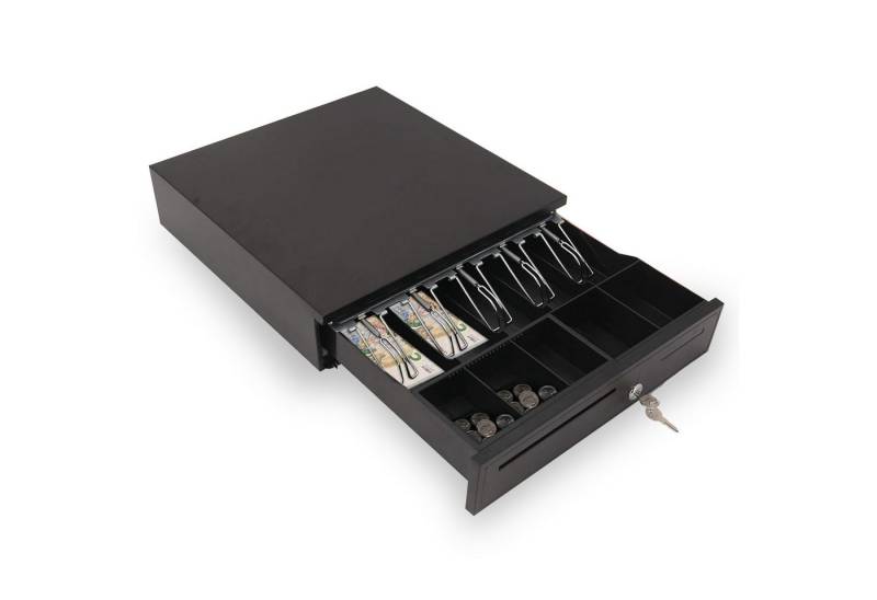 Youyijia Schubladenbox Cash Drawer Electric Cash Drawer with 5 Coin Compartments von Youyijia