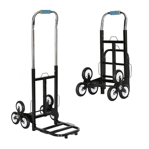 Youyijia Treppensteiger Sackkarre 200kg Pallit Sackkarre Treppensteiger Klappbar Rollwagen Transporthilfe Transportkarre Staplerkarre sackkarre klappbar für Lebenschmitteln Faltbar Youyijia Treppensteiger Sackkarre 200kg Pallit Sackkarre Treppensteiger Klappbar Rollwagen Transporthilfe Transportkarre Staplerkarre sackkarre klappbar für Lebenschmitteln Faltbar von Youyijia