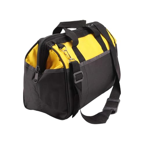 Youyijia Werkzeugtasche Techniker Werkzeugtasche Klein Mit Einstellbarem Schultergurt Werkzeug Tasche 37x29x21CM Für Den Täglichen Gebrauch Im Office Studio von Youyijia