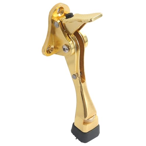 Türkickständer, verstellbare schwere goldene Türstopper mit einer Berührung und weicher Gummispitzen stoppen Türkickständer, verstellbare schwere goldene Türstopper mit einer Berührung und weicher Gummispitzen stoppen von Yoyakie
