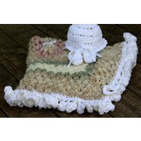 Gehäkelte Babydecke, Teddybär Häkeldecke, Chunky Baby-Geschenk-Decke, Baby-Decke, Handgemachte Decke, Babydecke von YoyoStrings