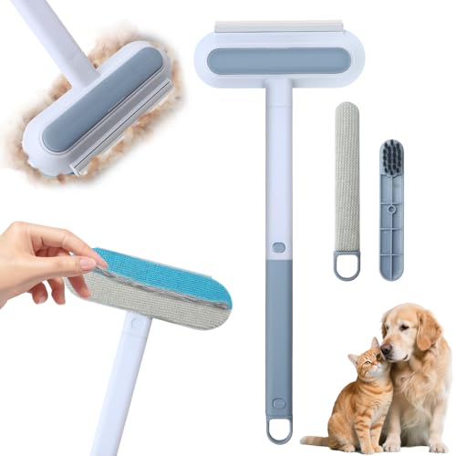 Yozexin Tierhaarentferner Multifunktion Langen, 3 In 1 Pet Hair Remover, Wiederverwendbar Pet Hair Remover, für Sofas Teppiche Kratzbäume und Kleidung von Yozexin