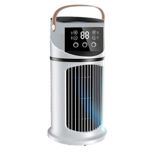 Mobile Klimaanlage, Luftkühler Ventilator USB Mobile Klimagerät Verdunstungskühler Persönlicher Mobiles Klimagerät, Turmventilator Luftkühler Für Schreibtisch Raum Büro von Yplkm