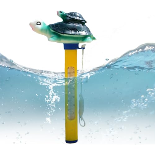 Schwimmender Pooltemperaturmesser Floating Pool Thermometer Pool Temperaturmesser Mit Schnur Temperaturmesser Mit Leichter Ablesbarkeit Für Für Swimmingpool, Hot Tubs, Fischteiche Spa von Yplkm