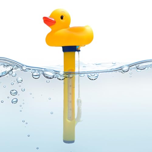 Schwimmender Pooltemperaturmesser Floating Pool Thermometer Pool Temperaturmesser Mit Schnur Temperaturmesser Mit Leichter Ablesbarkeit Für Für Swimmingpool, Hot Tubs, Fischteiche Spa von Yplkm